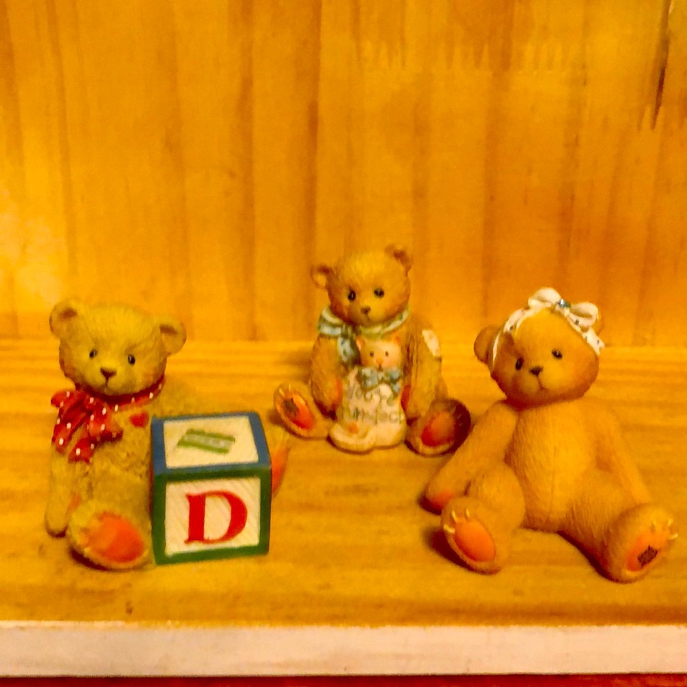 Cherished Teddies lot of 3